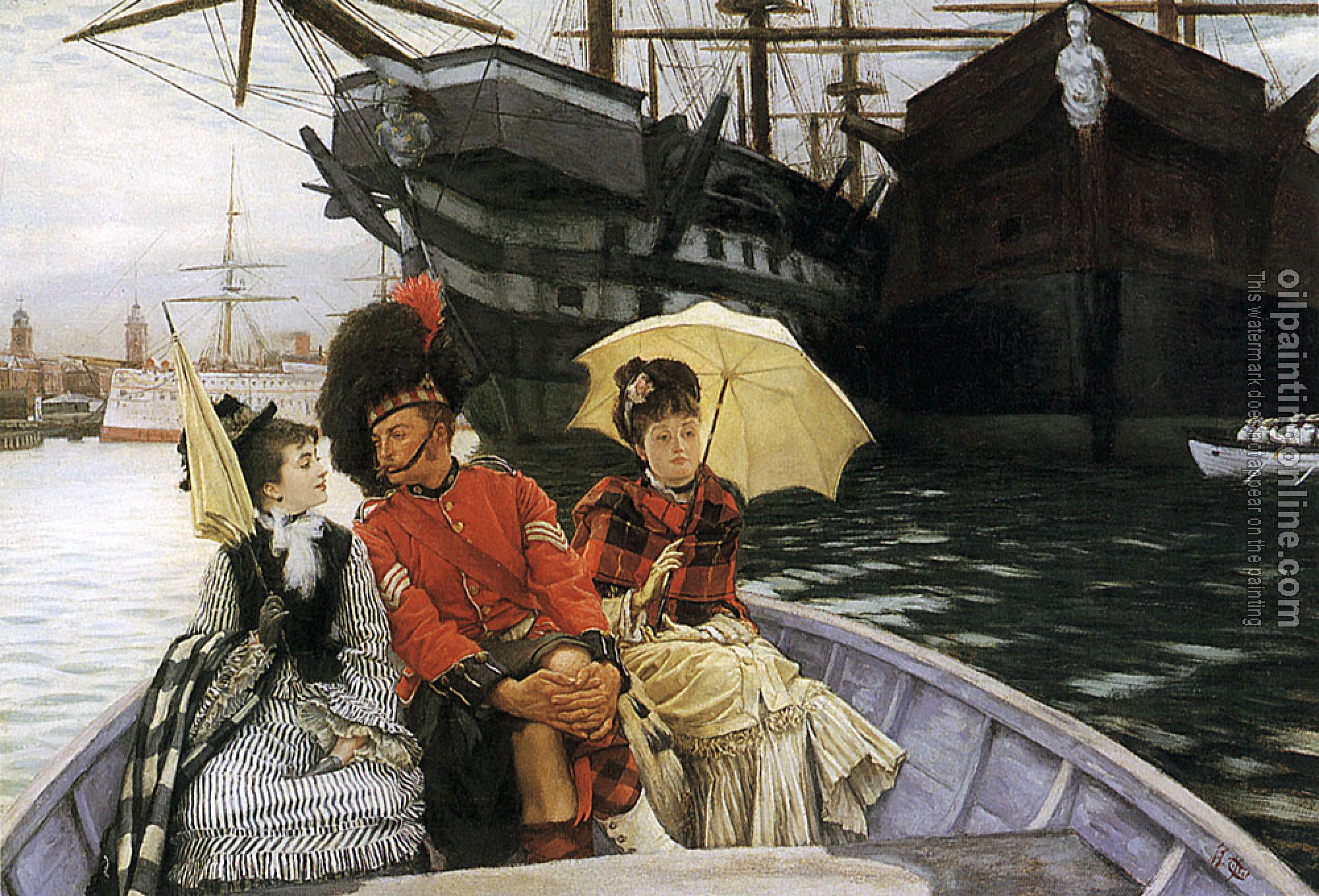 Tissot, James - Portsmouth Dockyard